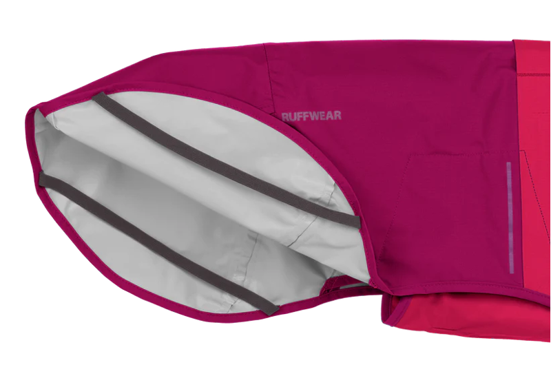 Ruffwear Sun Shower Jacket in Hibiscus Pink-7