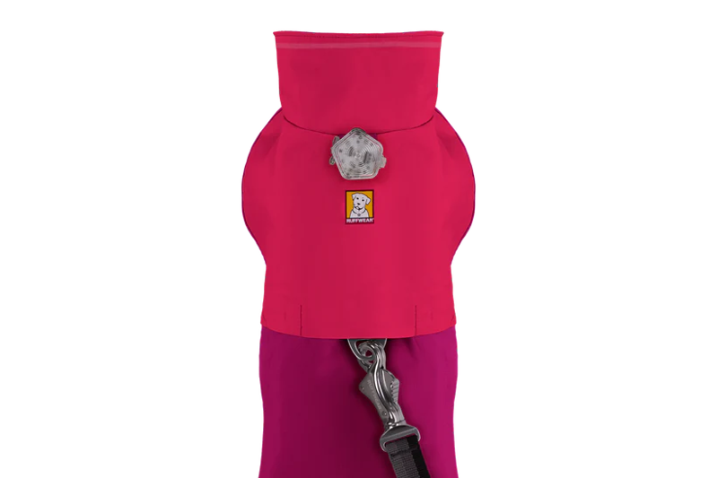 Ruffwear Sun Shower Jacket in Hibiscus Pink-3