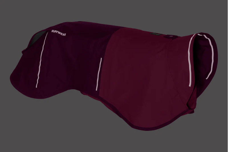 Ruffwear Sun Shower Jacket in Hibiscus Pink-9