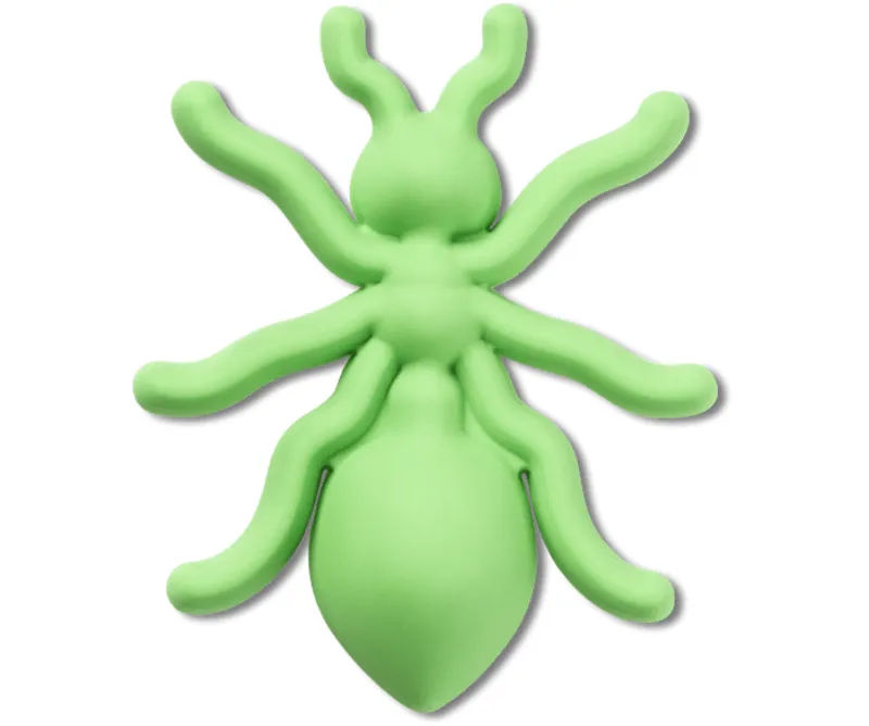 Crocs Neon Green Ant Jibbitz