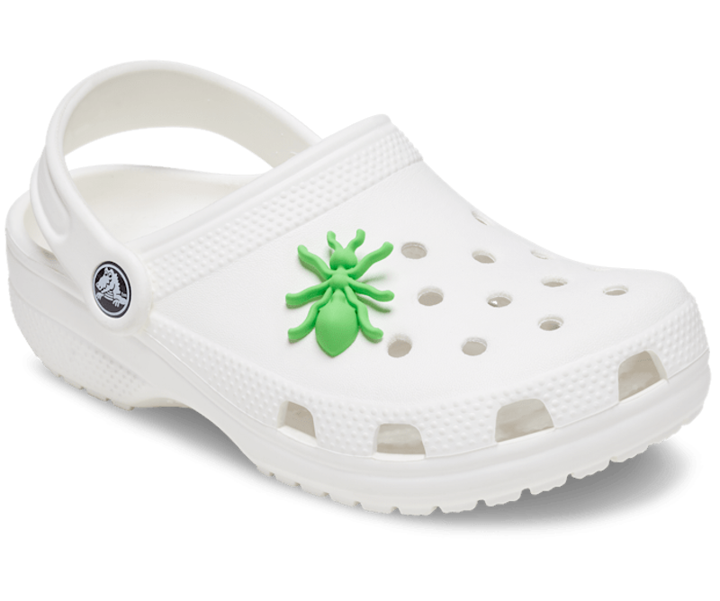 Crocs Neon Green Ant Jibbitz-2