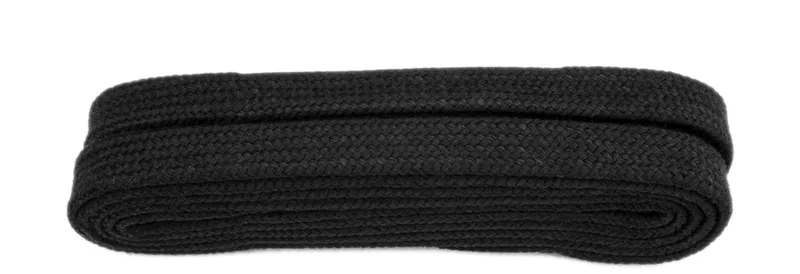 Shoe String 9mm Flat Laces 150cm in Black