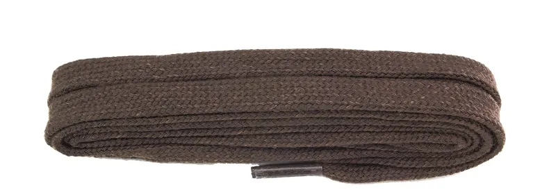 Shoe String 9mm Flat Laces 150cm in Brown