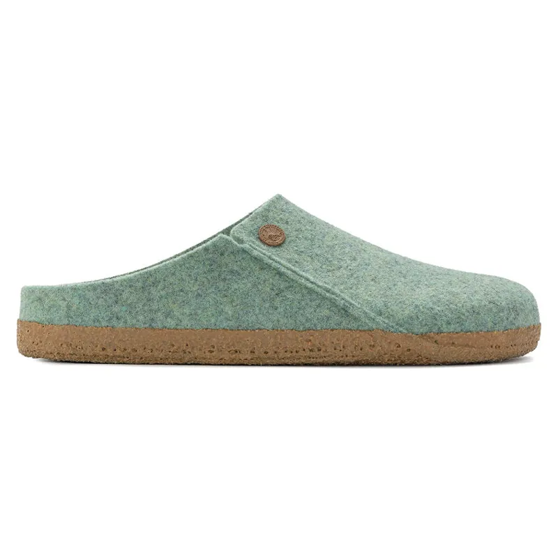 Birkenstock Zermatt Shearling Wool Felt Slippers in Beryl-5