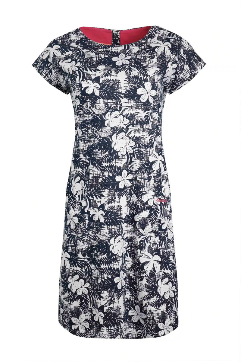 Weirdfish Tallahassee Dress Womens in Dark Denim-1