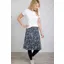 Weirdfish Malmo Skirt Womens in Ink