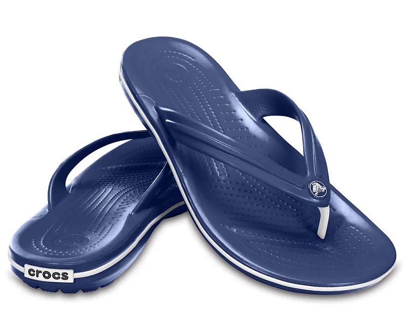 Crocs Crocband Flip in Navy-2