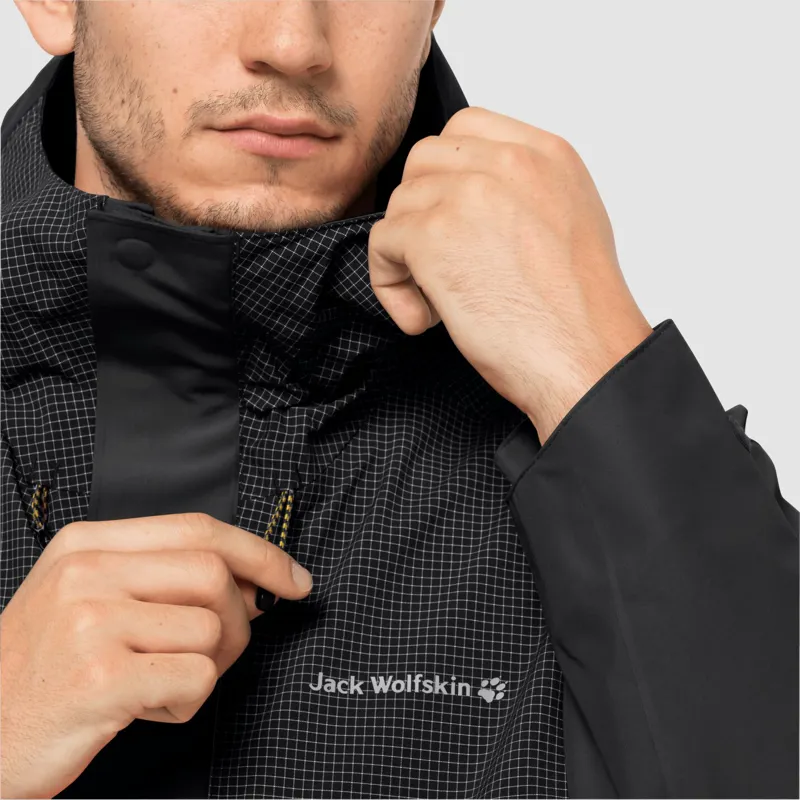 Jack Wolfskin DNA Block Jacket Men in Phantom-5