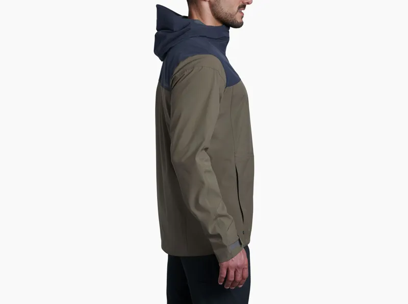 Kuhl Stretch Voyagr Waterproof Jacket Mens in Driftwood-2