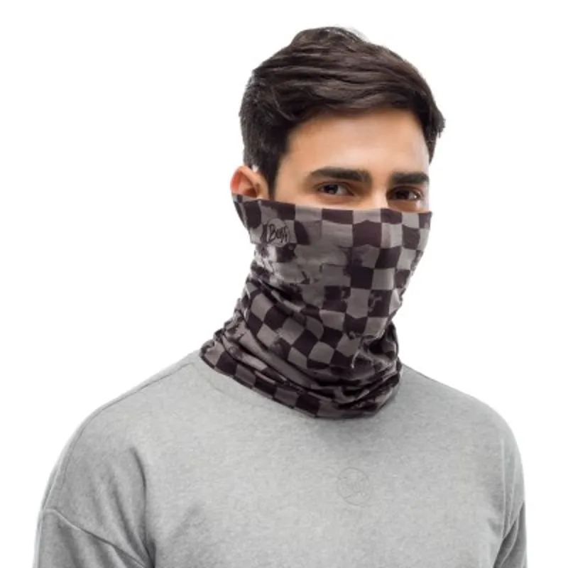 Buff Original Ecostretch Neck Tube in Boxx Black-1