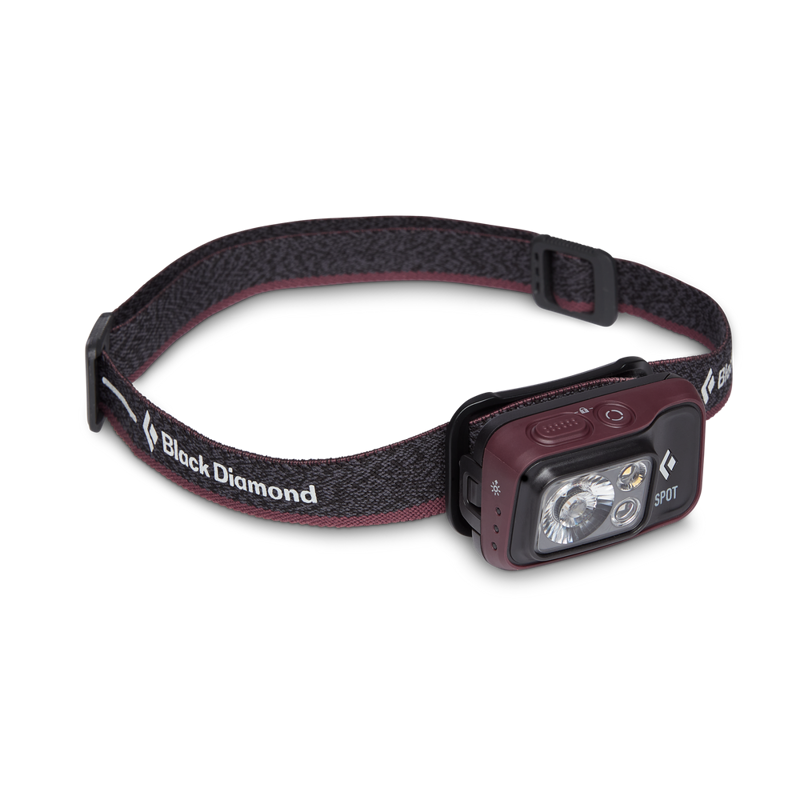 Black Diamond Spot 400 Headlamp in Bordeaux