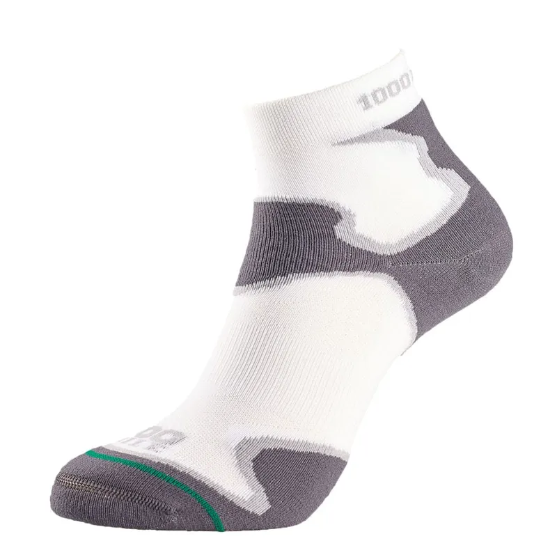 1000 Mile Fusion Double layer Anklet Sock Mens in White