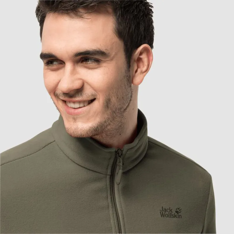 Jack Wolfskin Gecko Fleece Mens in Grape Leaf-2