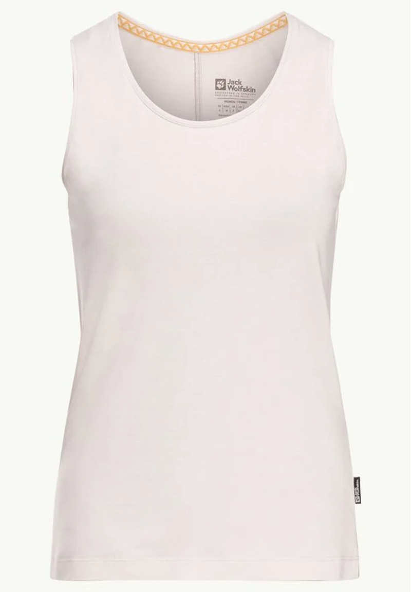 Jack Wolfskin Travel Top Womens in Sea Shell-2