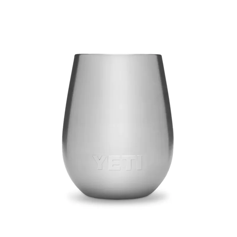 Yeti Rambler 10 Oz Wine Tumbler in Stainless