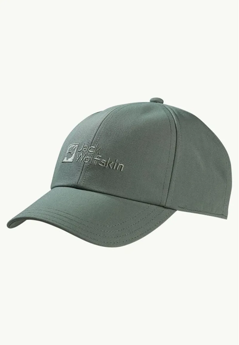 Jack Wolfskin Baseball Cap in Hedge Green