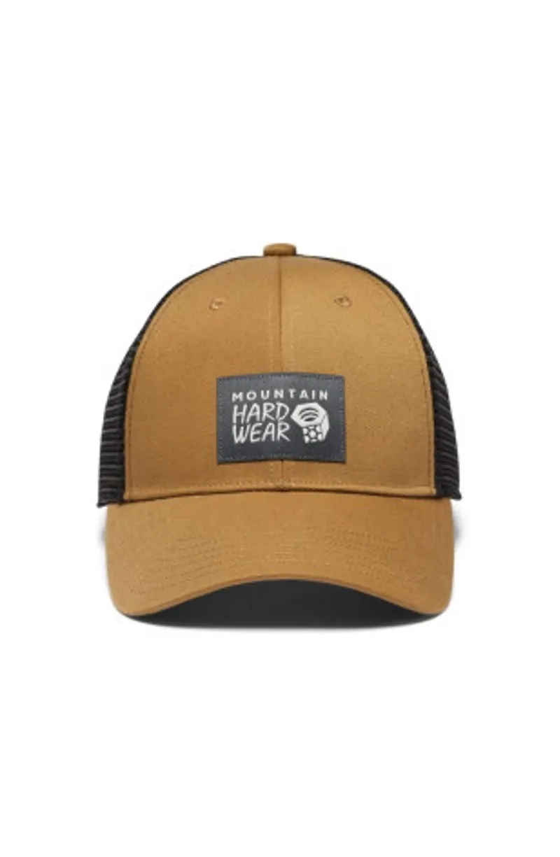 Mountain Hardware Logo Trucker Hat in Corozo Nut