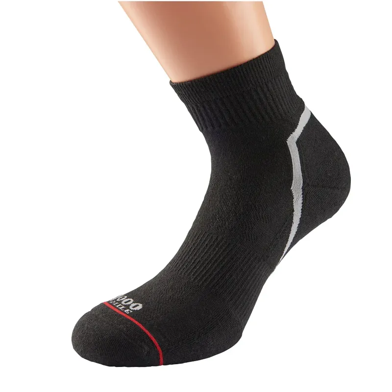 1000 Mile Activ Socklet Mens in Black