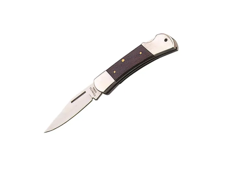 Whitby Wood lock knife in Black Ebony