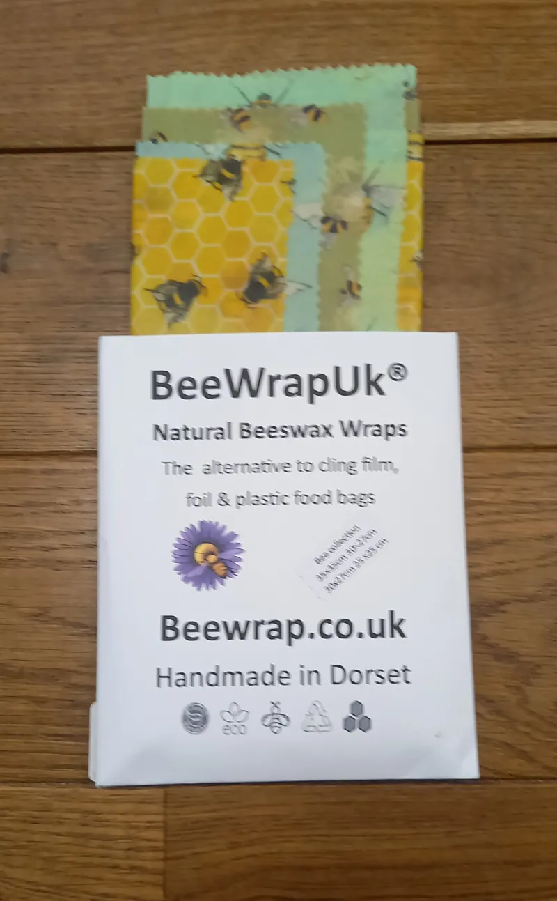 Bee Wrap UK Beeswax Wrap Set Bees