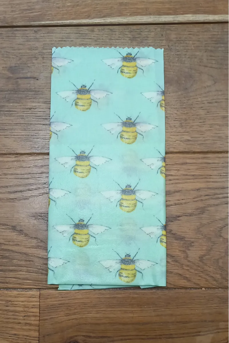 Bee Wrap UK Beeswax Wrap Set Bees-1