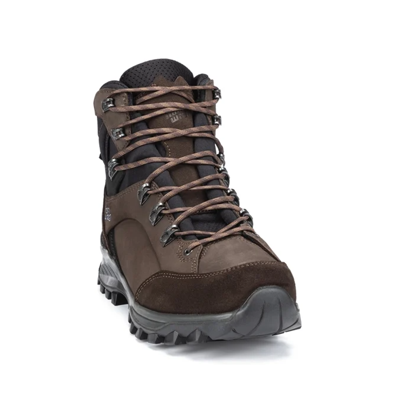 Hanwag Alta Bunion II GTX Mens Boots in Mocca/Black-2