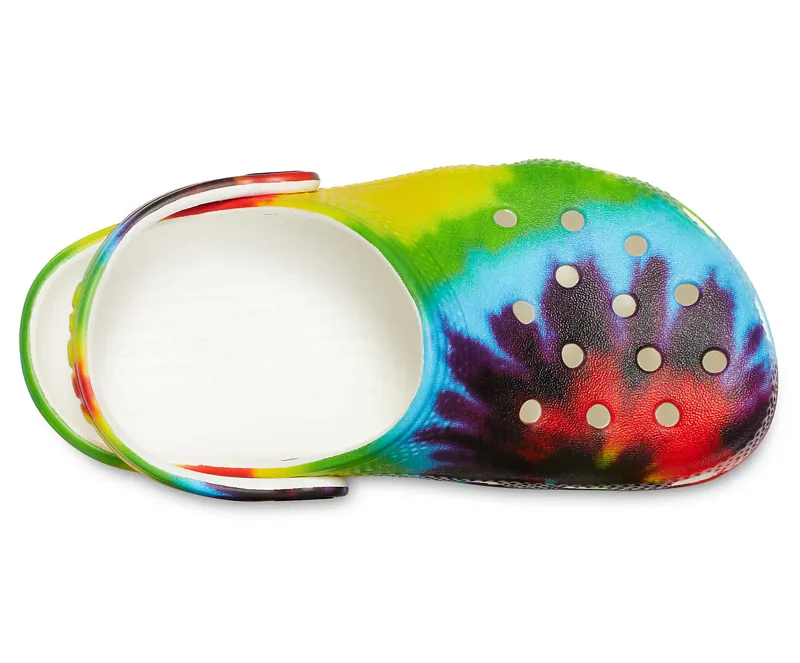 Crocs Classic Tie Dye Clog Kids in Multi-2