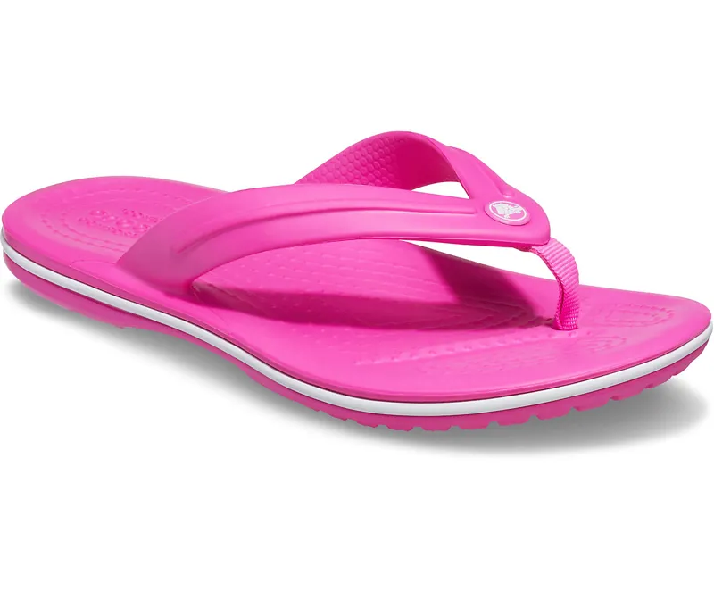 Crocs Crocband Flip Kids in Electric Pink