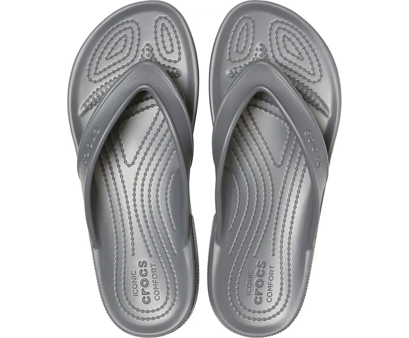 Crocs Classic II Flip Unisex in Slate Grey-3