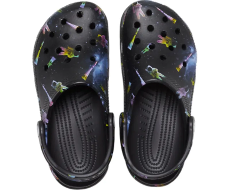Crocs Classic Out of This World Crocs Kids in Black-3
