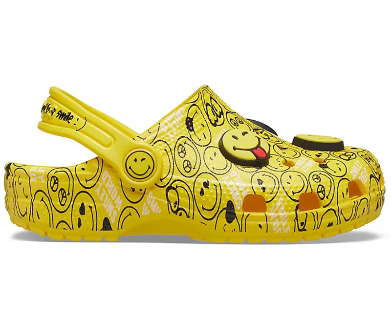 Crocs Classic Clog kids in Smiley faces-1