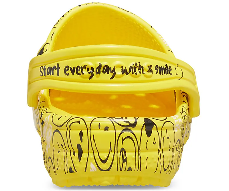 Crocs Classic Clog kids in Smiley faces-5