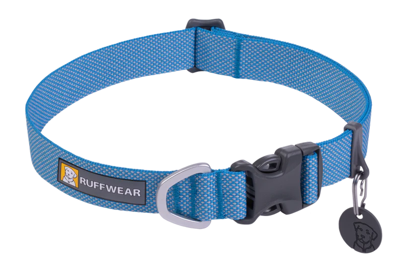 Ruffwear Hi and Light Collar in Blue Dusk-3