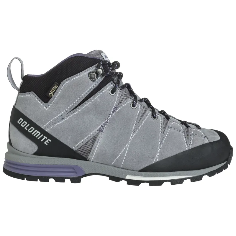 Dolomite Diagonal Pro Mid GTX Womens Boots in Pewter Grey/Dusty Purple