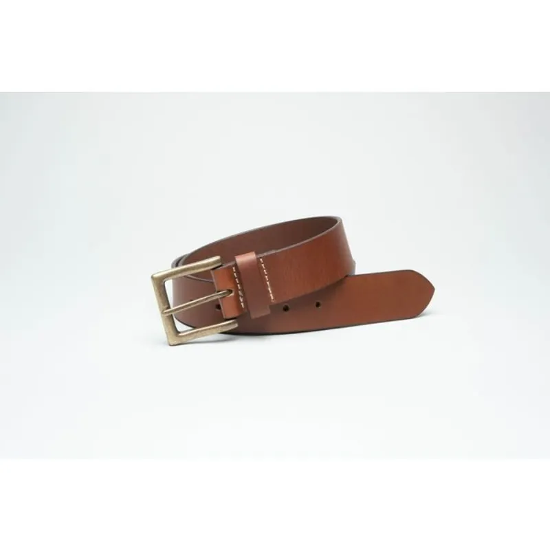 Charles Smith 40mm Leather Jeans Belt in Tan