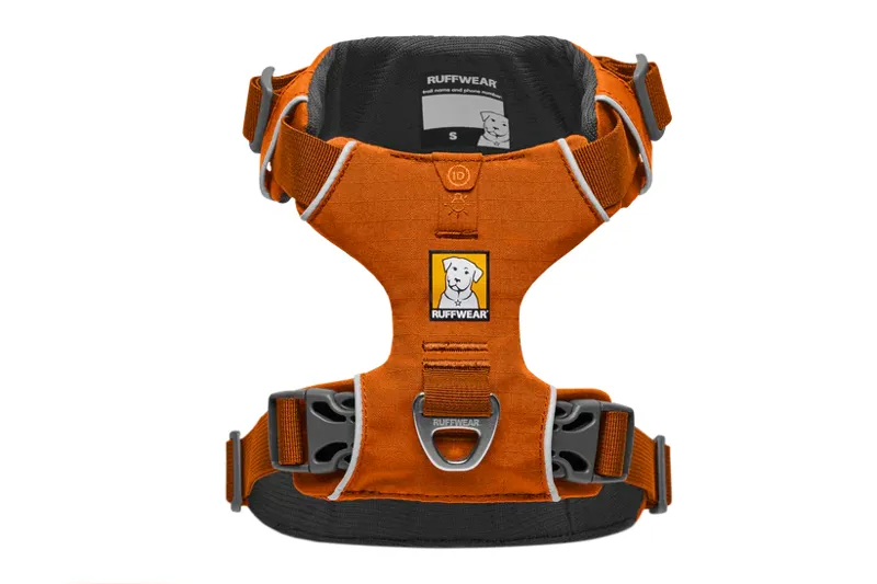 Ruffwear Front Range Harness in Campfire Orange-2