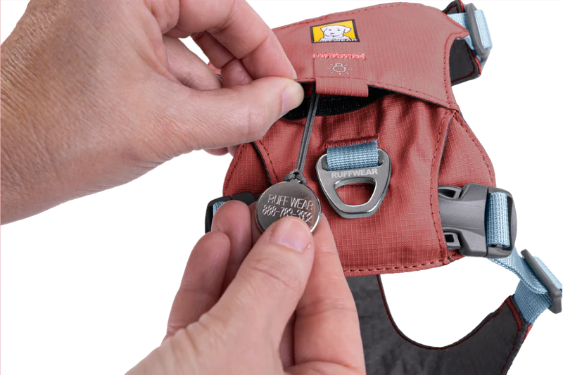 Ruffwear Hi and Light Harness in Salmon Pink-6