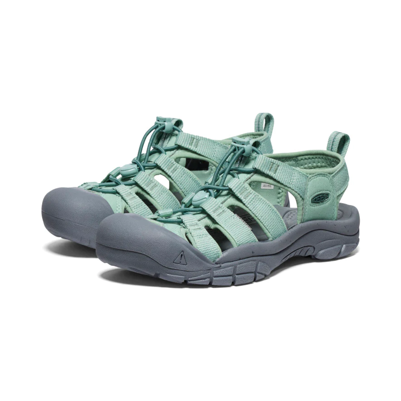 Keen Newport H2 Closed Toe Sandals Womens in Granite Green-1