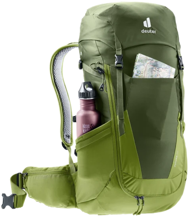 Deuter Futura 26 Back Pack in Khaki/Meadow-4