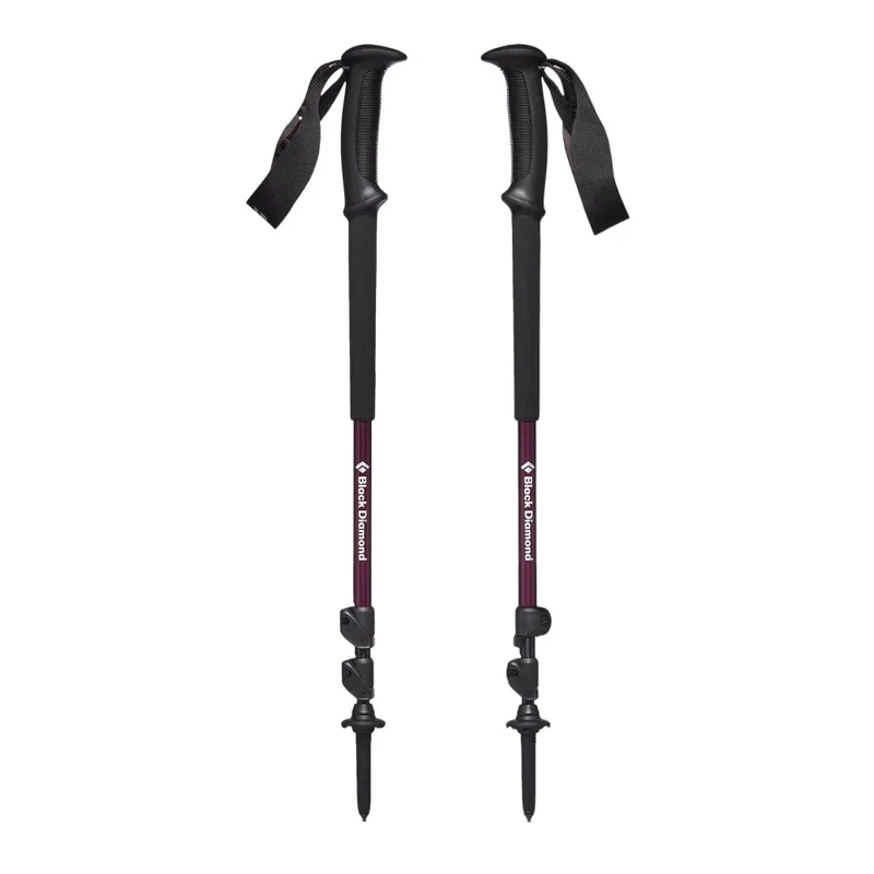 Black Diamond Trailback Pole in Mulberry 100-140cm