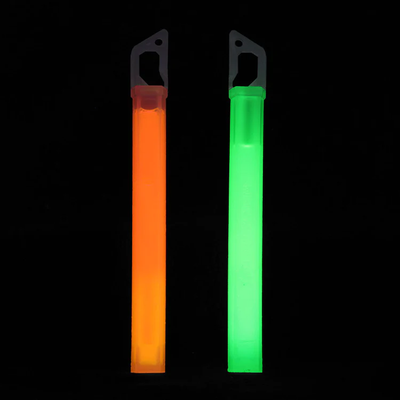Life Systems Glow Sticks  Green/Orange 2 Pack-2
