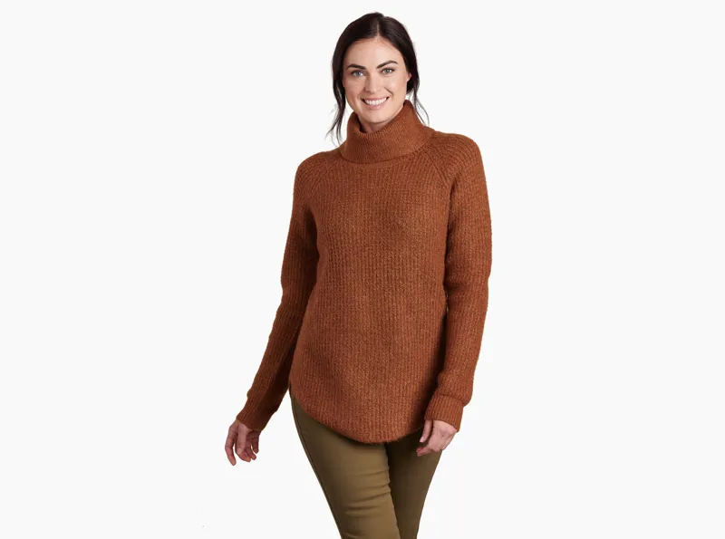 Kuhl Sienna Sweater Womens in Copper