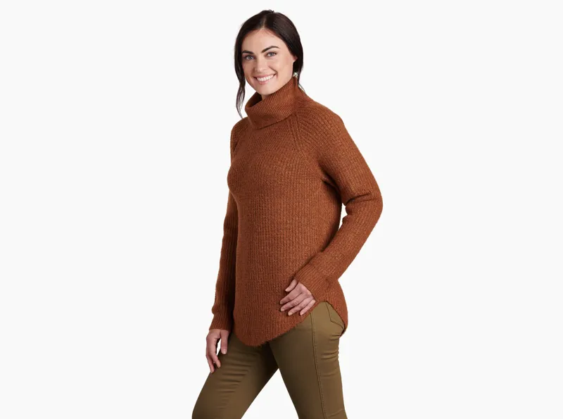 Kuhl Sienna Sweater Womens in Copper-2