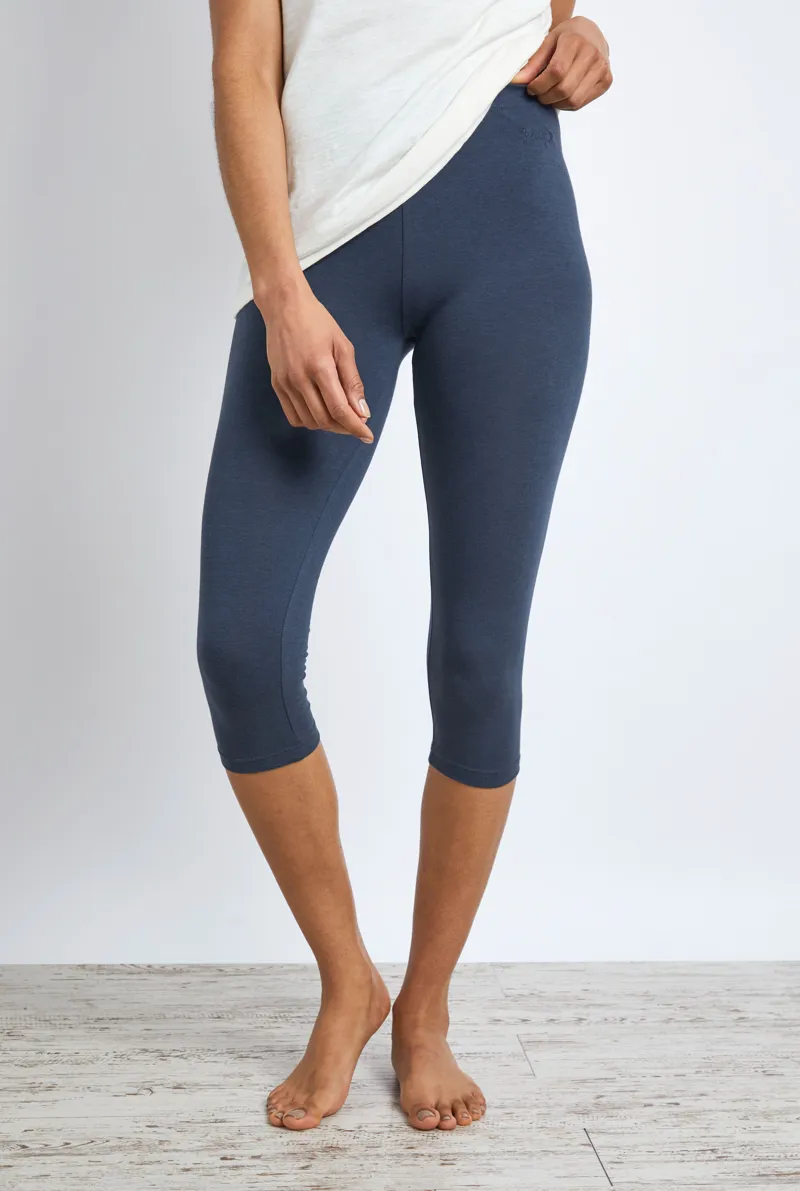 Weirdfish Blondie Leggings Womens in Navy