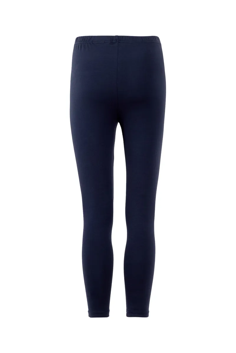 Weirdfish Blondie Leggings Womens in Navy-3