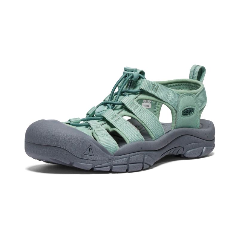 Keen Newport H2 Closed Toe Sandals Womens in Granite Green-2