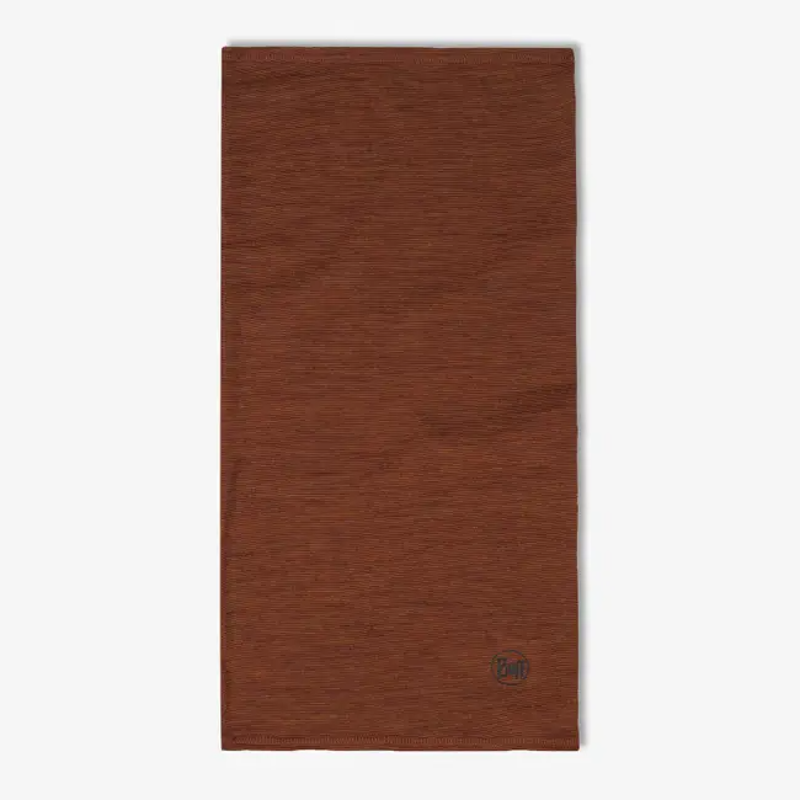 Buff Lightweight Merino Neck Tube in Multistripes Terracotta-1