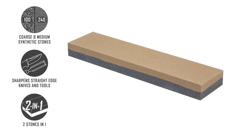 Smiths Dual Grit Combination Sharpening Stone-1