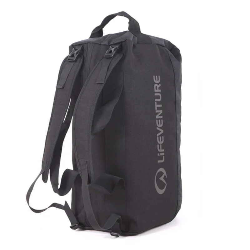 Lifventure Expedition Cargo Duffle 50 Litre Bag in Black-2