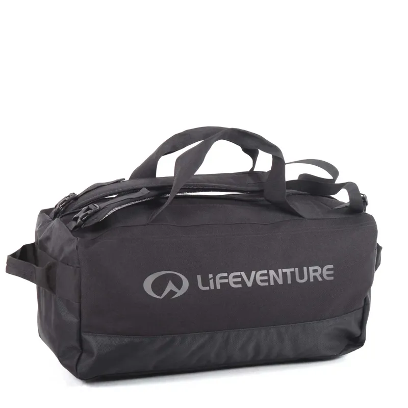 Lifventure Expedition Cargo Duffle 50 Litre Bag in Black